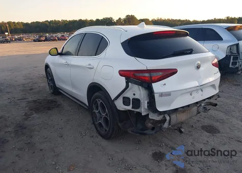 2018 Alfa Romeo Stelvio Ti Awd from USA, damaged, VIN ZASFAKBN9J7B76119